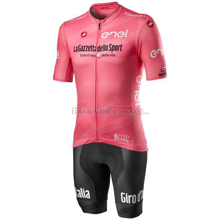 Abbigliamento Ciclismo Giro d'Italia Manica Corta 2020 Rosa